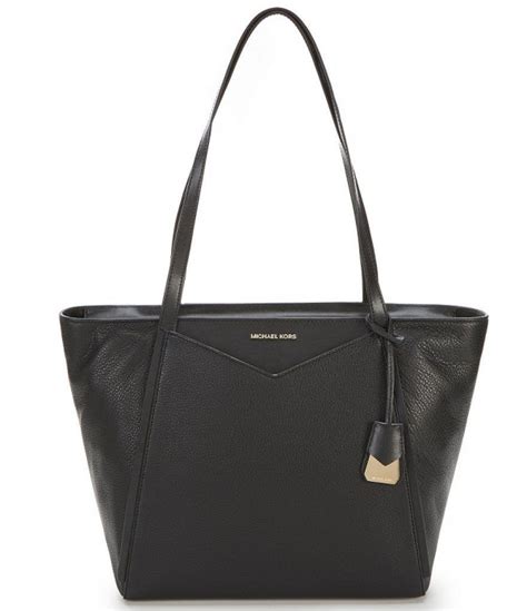 michael michael kors whitney large top zip leather tote|MICHAEL Michael Kors Whitney Large Top Zip Tote .